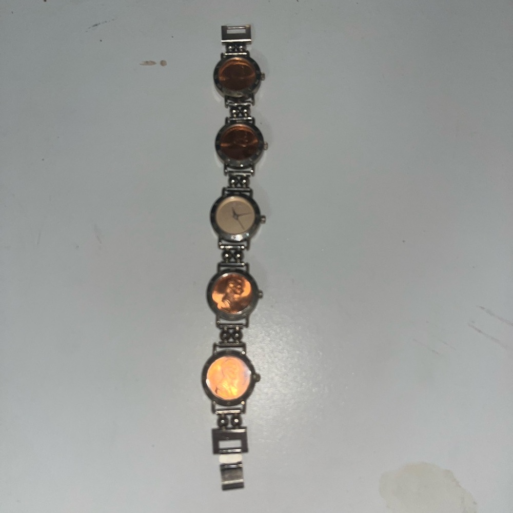 VTG penny wrist watch